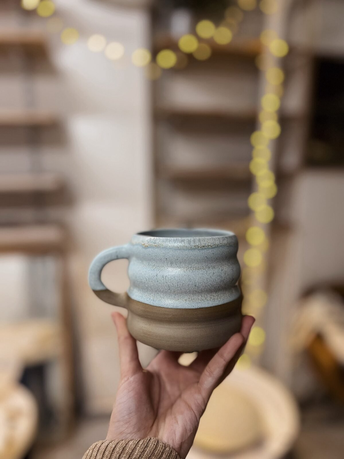 Taza blue toffee