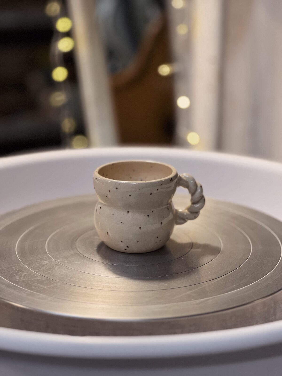 Taza white sky mini