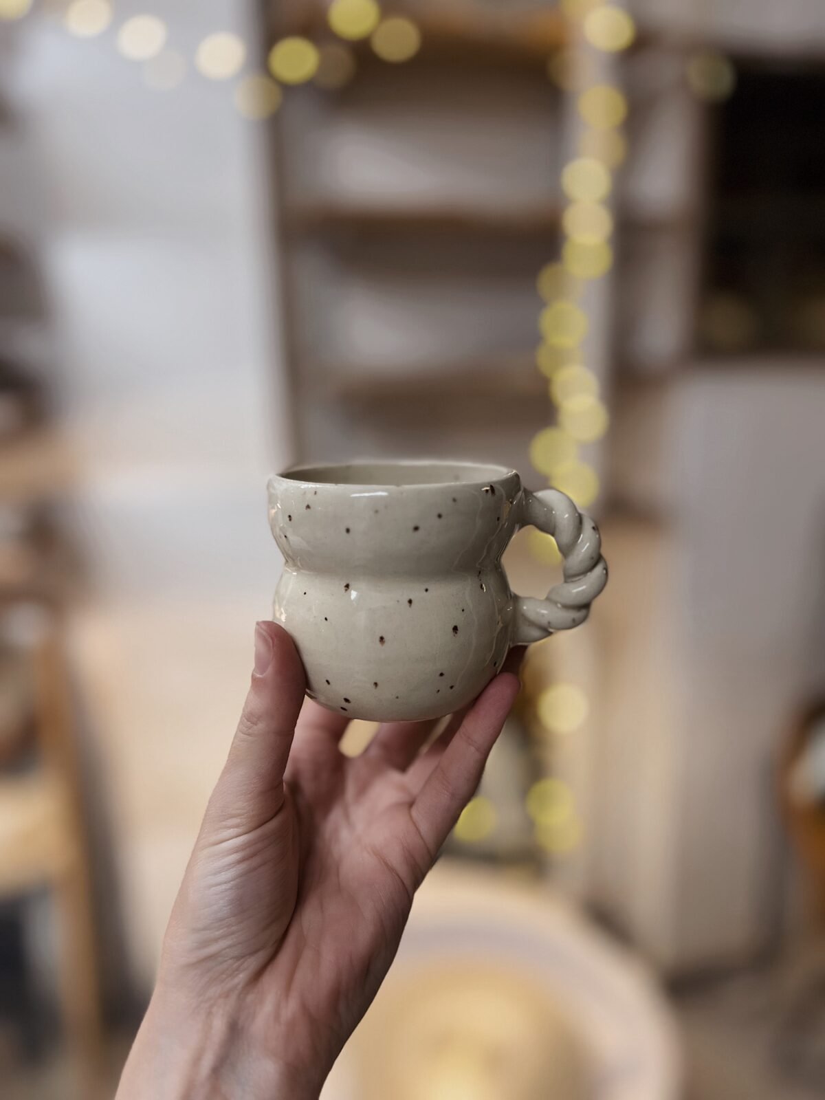 Taza white sky mini