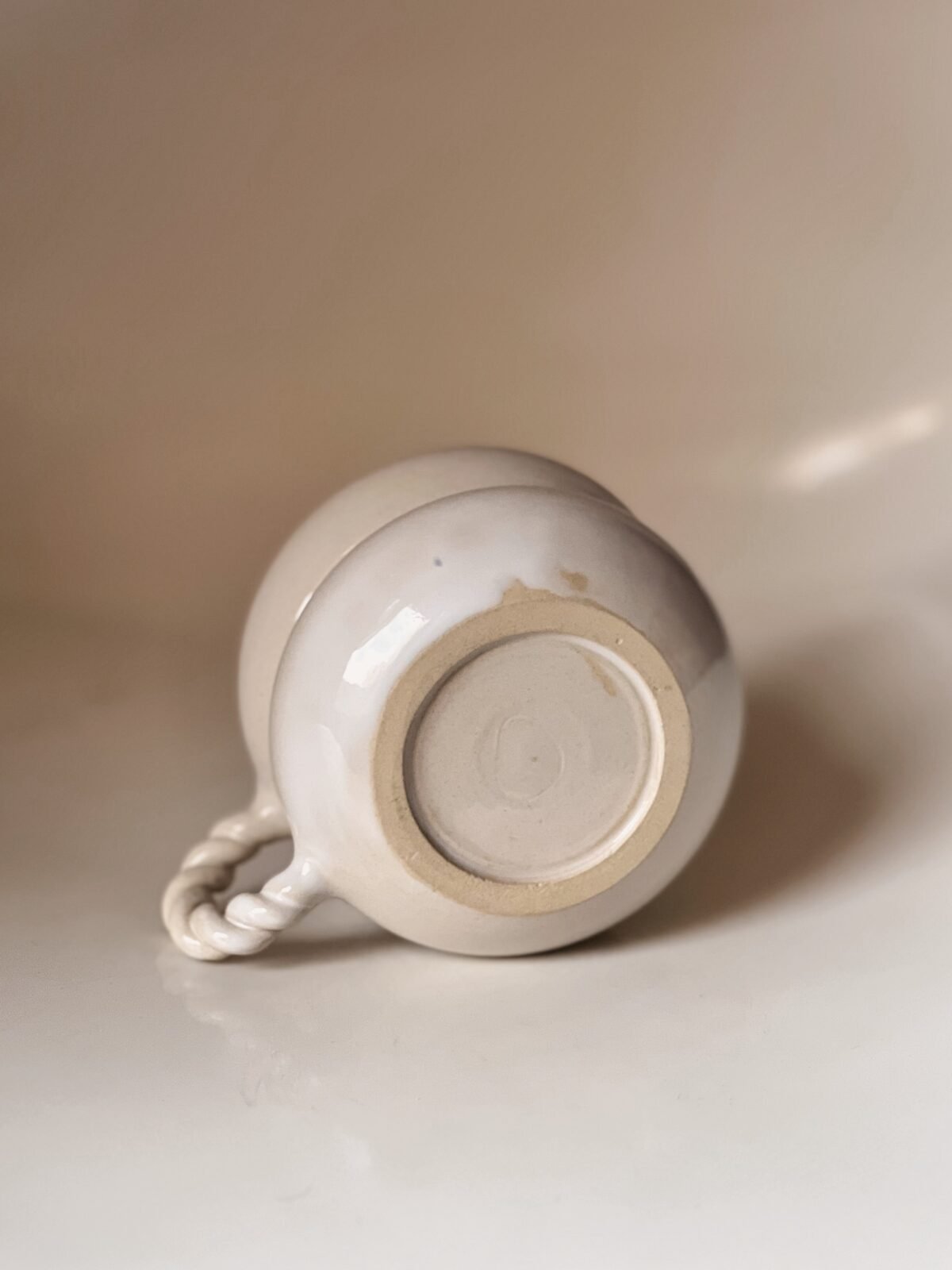 Taza braided pearl