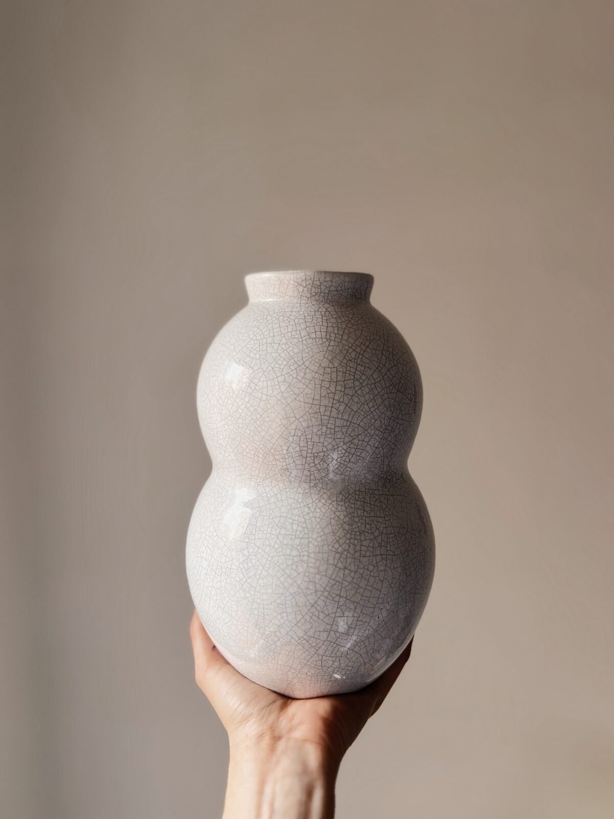 Jarrón white crack
