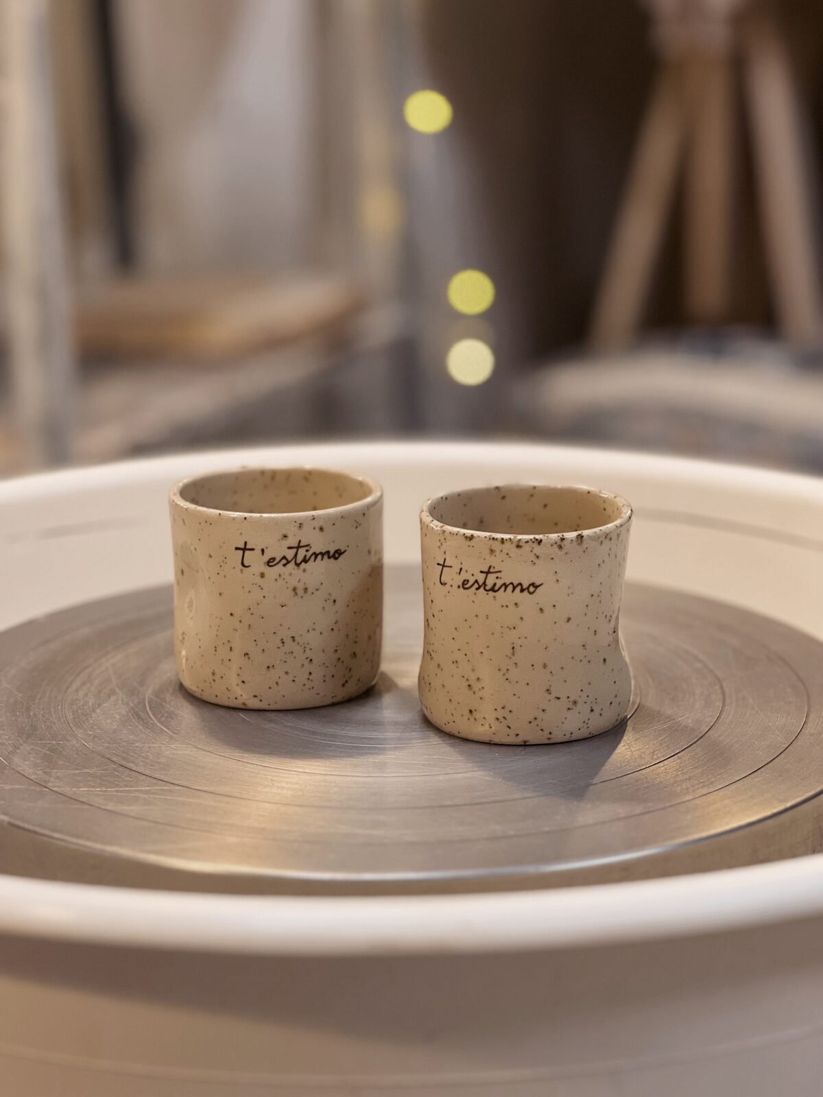 Vaso pessic t'estimo brown S