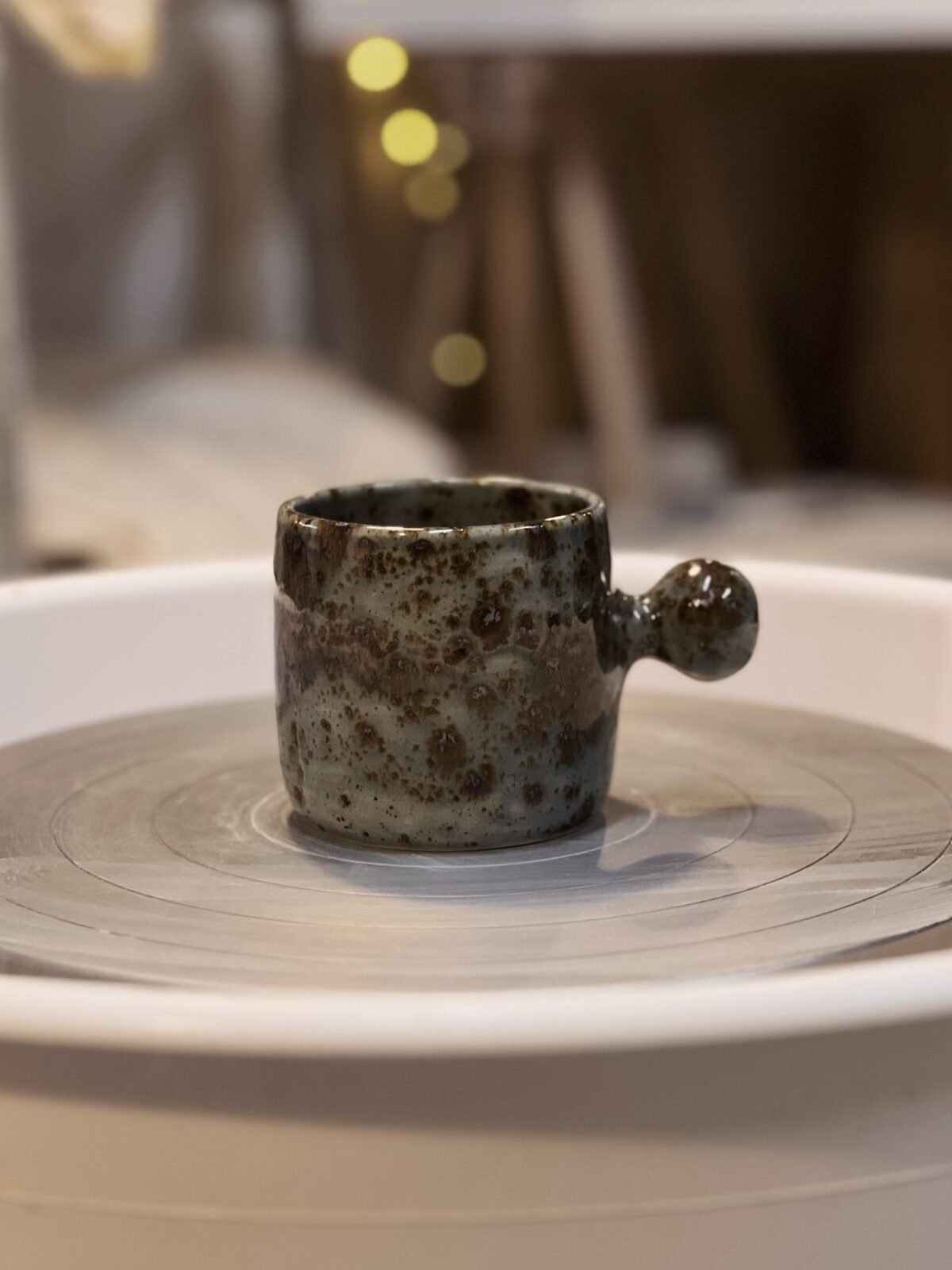 Taza blue sky button