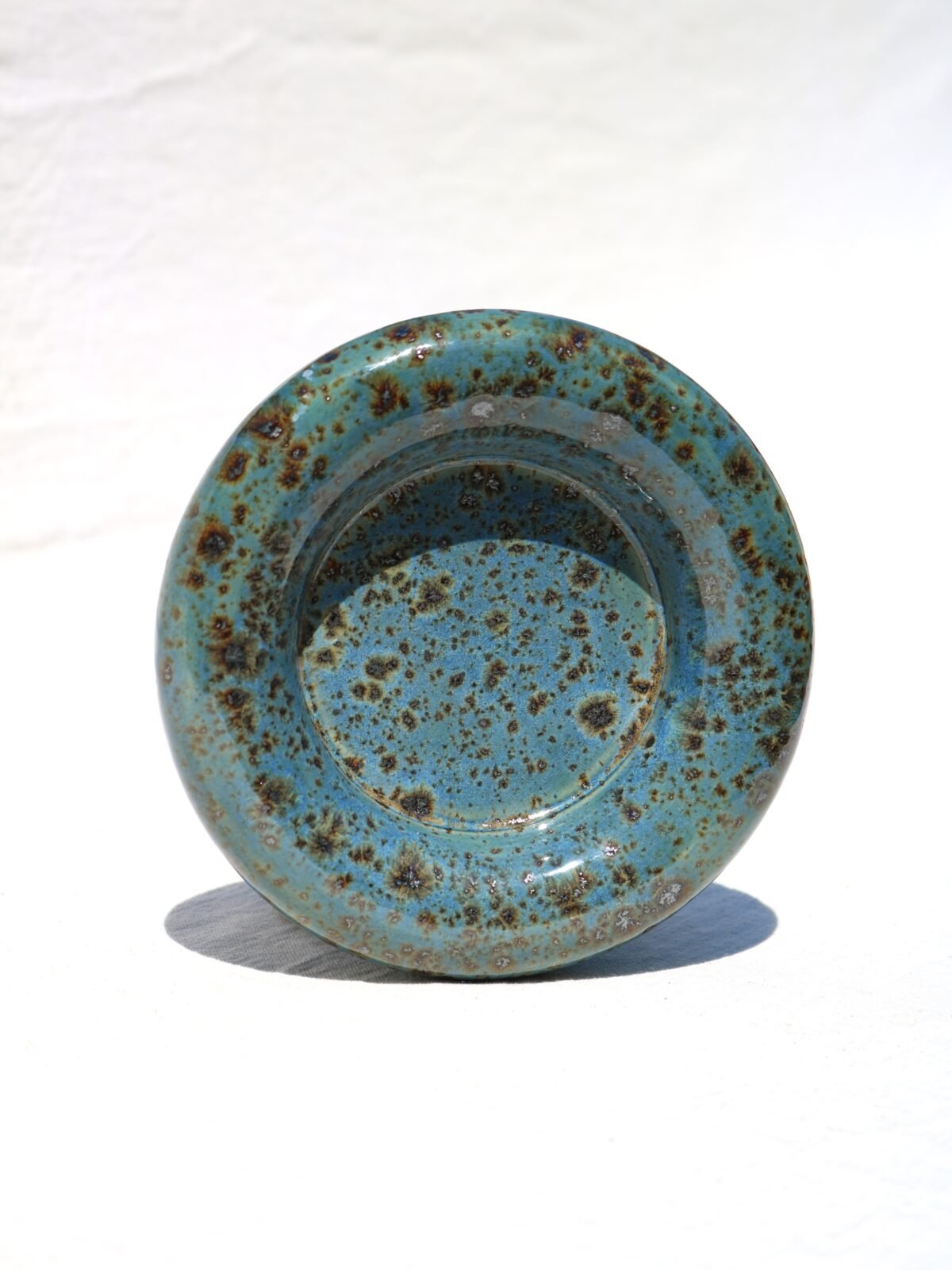 Plato donut blue sky